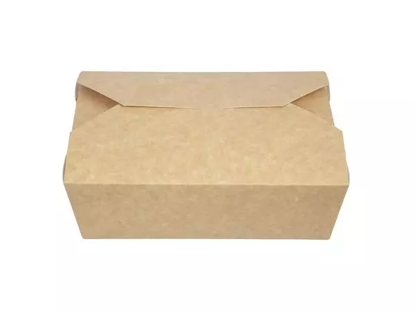 Een Colpac recyclebare kraft magnetronbestendige voedseldozen 1950ml (200 stuks) koop je bij ShopXPress