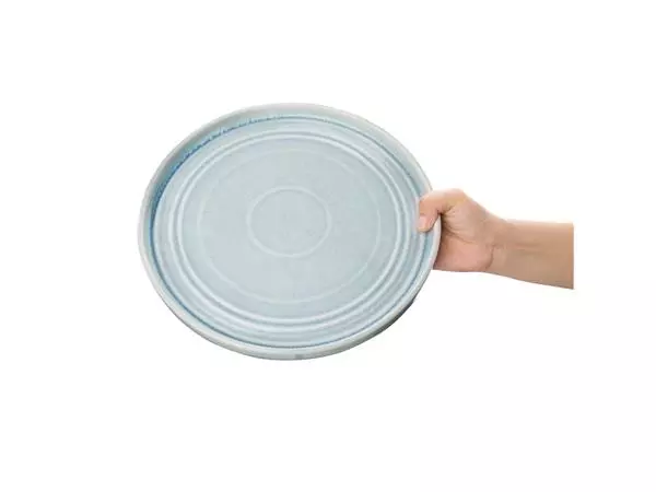 Een Olympia Cavolo plat rond bord ijsblauw 27cm (4 stuks) koop je bij ShopXPress