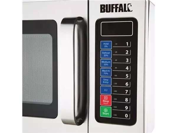 Een Buffalo programmeerbare commerciële magnetron 25ltr 1000w koop je bij ShopXPress