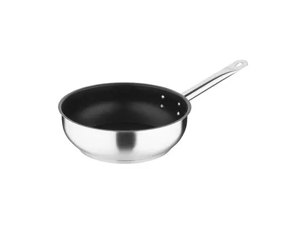 Een Vogue Platinum Plus RVS anti-aanbak inductie sauteuse 24cm koop je bij ShopXPress