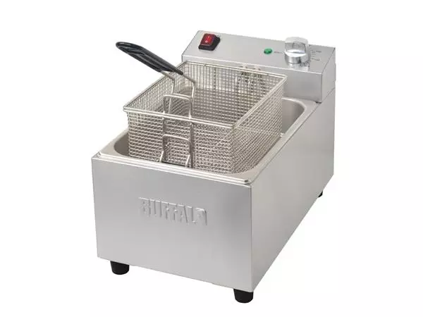 Een Buffalo enkele friteuse 5L 2800W koop je bij ShopXPress