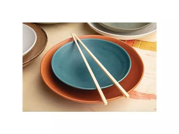 Een Olympia Build A Bowl platte kom cantaloupe 25x4,5cm (4 stuks) koop je bij ShopXPress