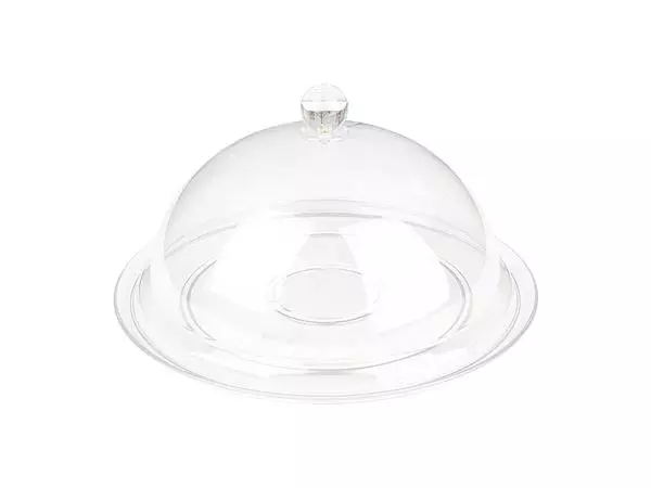 Een Olympia Kristallon polycarbonaat cloche transparant 315(Ø) x 125(H)mm koop je bij ShopXPress