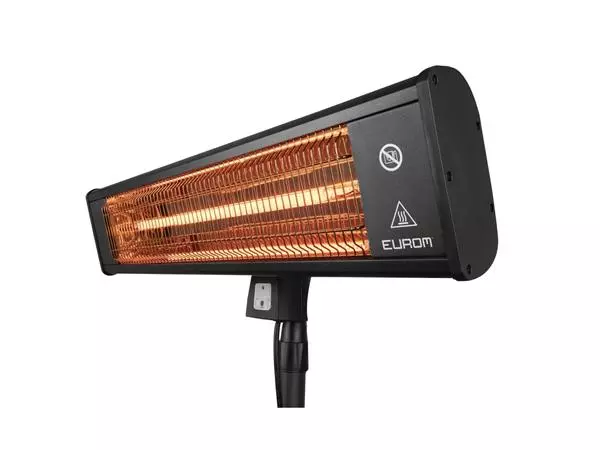 Een Eurom elektrische terrasverwarmer TH1800S met afstandsbediening koop je bij ShopXPress