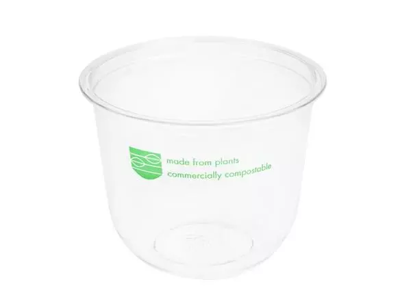 Een Vegware 96-serie composteerbare ronde bakjes 355ml (1000 stuks) koop je bij ShopXPress