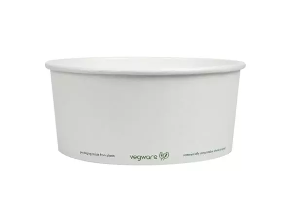 Een Vegware 185-serie composteerbare voedselbakken 1420ml (300 stuks) koop je bij ShopXPress