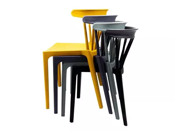 Een Windson polypropyleen stoelen groen (4 stuks) koop je bij ShopXPress