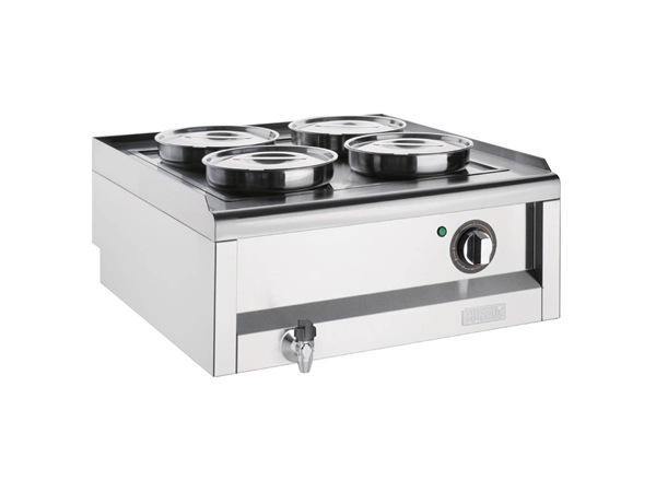 Een Buffalo 600 serie 4 pot bain marie koop je bij ShopXPress