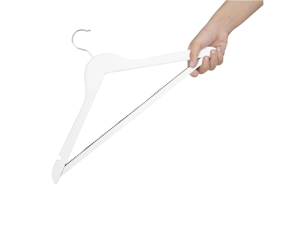 Een Bolero witte houten hangers (pak van 10) koop je bij ShopXPress