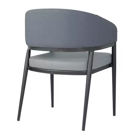 Een Bolero meridian binnenstoelen - steengrijs blauw (set van 2) koop je bij ShopXPress