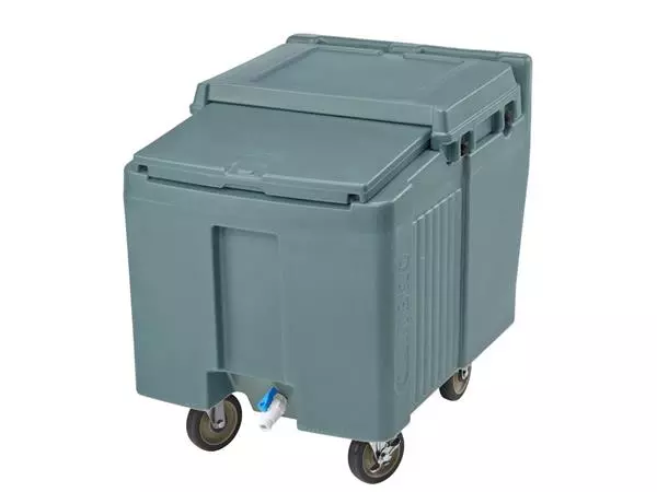 Een Cambro ics125l ijscaddy met schuifdeksel leisteenblauw koop je bij ShopXPress