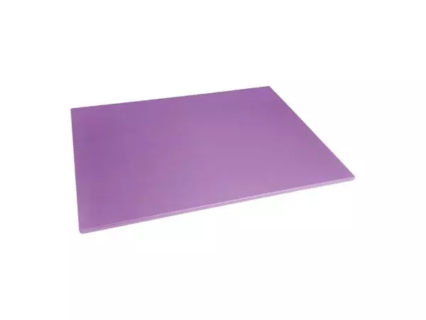 Een Hygiplas LDPE snijplank paars - 600x450x10mm koop je bij ShopXPress