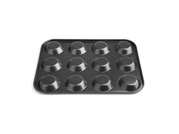 Een Vogue carbonstalen anti-kleef bakvorm 12 mini-muffins koop je bij ShopXPress