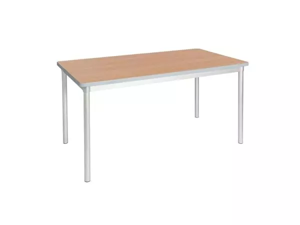 Een Gopak Enviro rechthoekige indoor eettafel berkeneffect 1400mm koop je bij ShopXPress