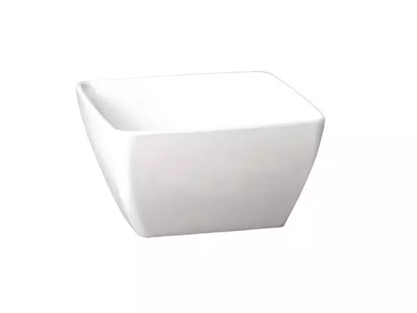 Een APS Pure vierkante melamine kom wit 19x19cm koop je bij ShopXPress