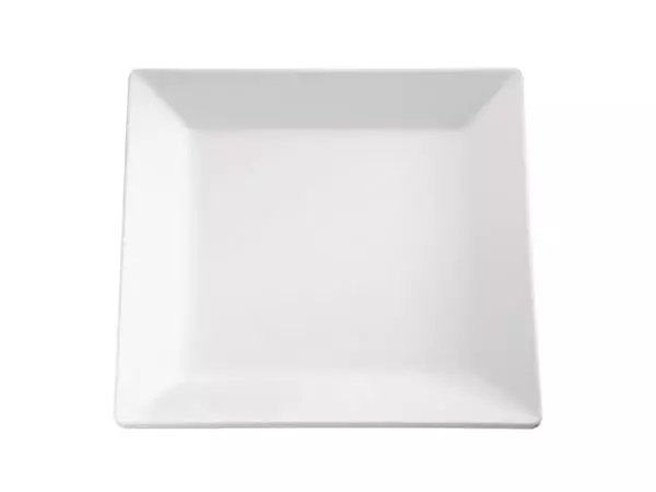 Een APS Pure vierkante melamine schaal wit 18x18cm koop je bij ShopXPress