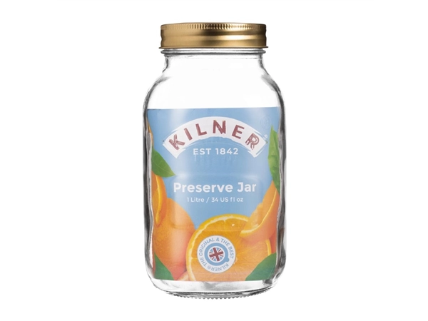 Een Kilner weckpot met schroefdeksel 1L koop je bij ShopXPress