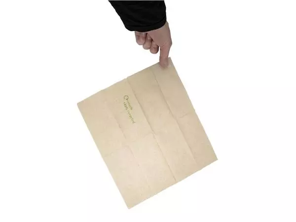 Een Composteerbare servetten van kraftpapier 32x30cm (6000 stuks) koop je bij ShopXPress