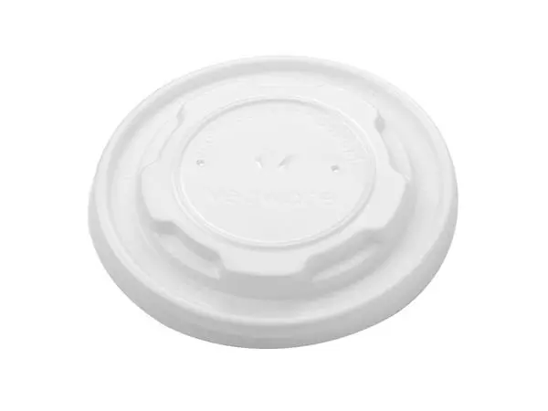 Een Vegware composteerbare platte deksels voor 23cl bakjes (1000 stuks) koop je bij ShopXPress