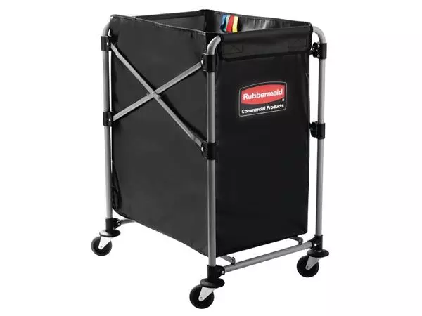 Een Rubbermaid X-frame huishoudwagen 150 liter koop je bij ShopXPress