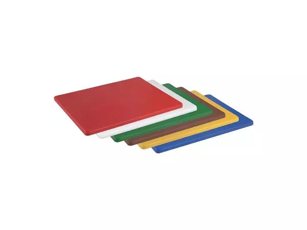 Een Hygiplas LDPE snijplank groen 30,5x22,9x1,2cm koop je bij ShopXPress