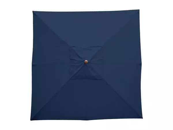 Een Bolero vierkante donkerblauwe parasol 2,5 meter koop je bij ShopXPress