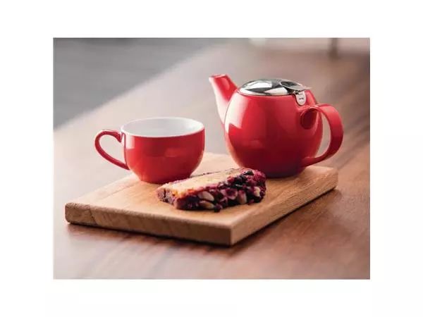 Een Olympia Café theepot 51cl rood koop je bij ShopXPress