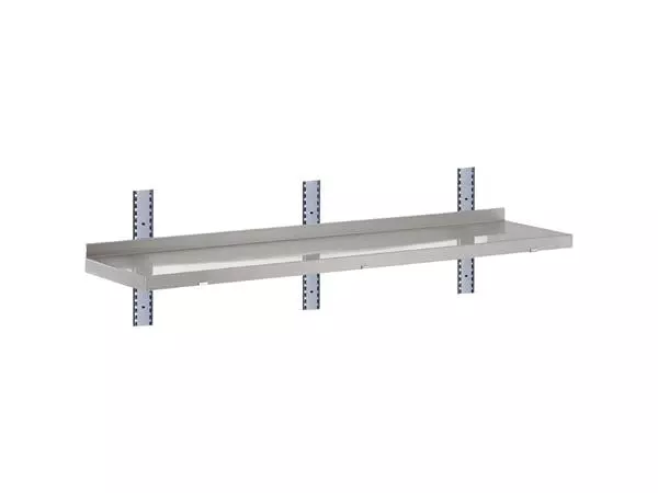 Een Gastro M RVS wandplank zonder steunen 140x40cm koop je bij ShopXPress