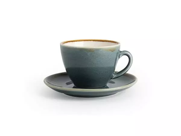 Een Olympia Kiln cappuccinokopjes blauw 23cl (6 stuks) koop je bij ShopXPress