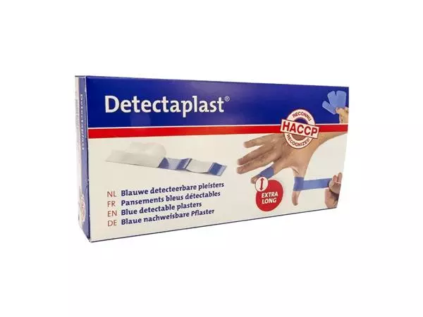 Een Detectaplast waterdichte pleister 18 x 2 cm - 100 st koop je bij ShopXPress