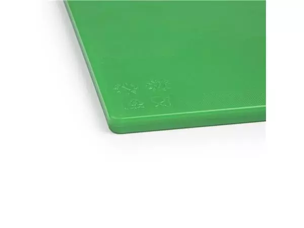 Een Hygiplas antibacteriële LDPE snijplank groen 450x300x10mm koop je bij ShopXPress