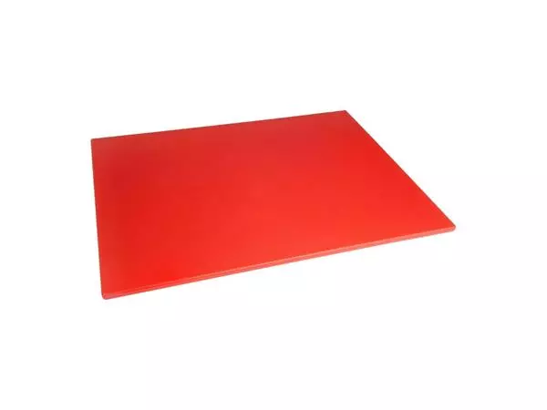 Een Hygiplas LDPE snijplank rood 600x450x10mm koop je bij ShopXPress