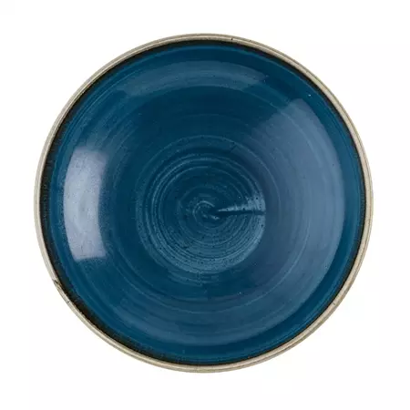 Een Churchill Stonecast Java Blue coupe kom 18.4 cm pak van 12 koop je bij ShopXPress