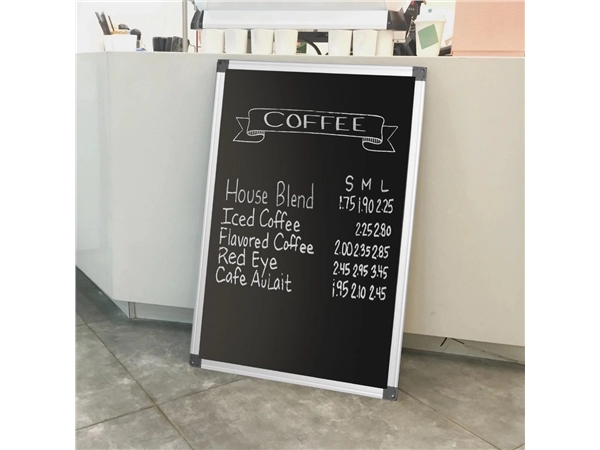 Een Olympia zwart magnetisch bord 600x900mm koop je bij ShopXPress