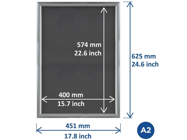 Een Europel klaplijst a2 25mm zilver koop je bij ShopXPress