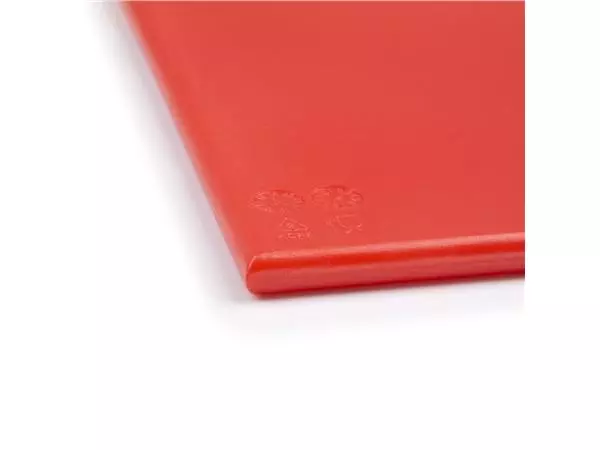 Een Hygiplas HDPE snijplank rood 600x450x12mm koop je bij ShopXPress