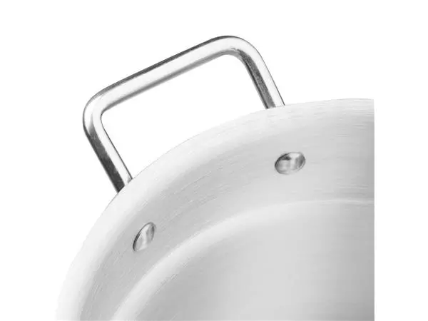 Een Vogue aluminium pan met au bain marie inzet 10L koop je bij ShopXPress