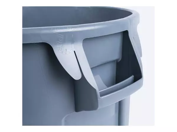 Een Rubbermaid Brute ronde container 121L koop je bij ShopXPress