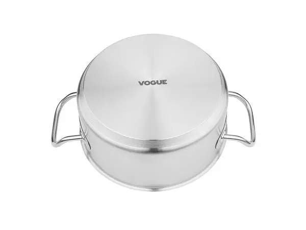 Een Vogue RVS inductie kookpan 24cm 4,5L koop je bij ShopXPress