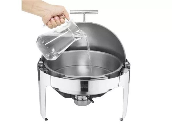 Een Olympia Paris ronde chafing dish rolltop koop je bij ShopXPress