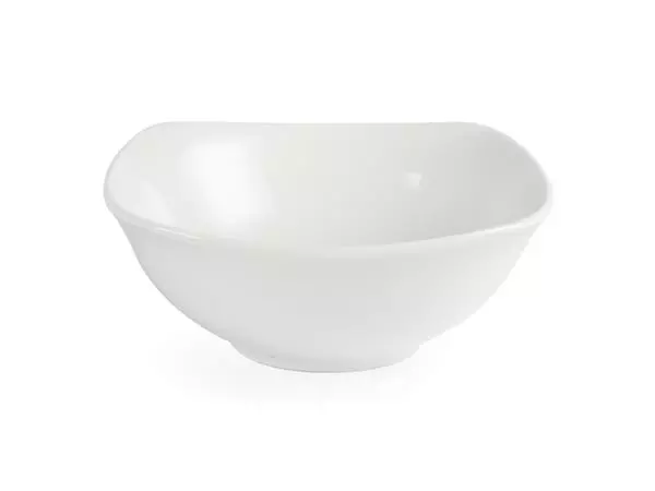 Een Olympia Whiteware afgeronde vierkante schalen 18cm (12 stuks) koop je bij ShopXPress