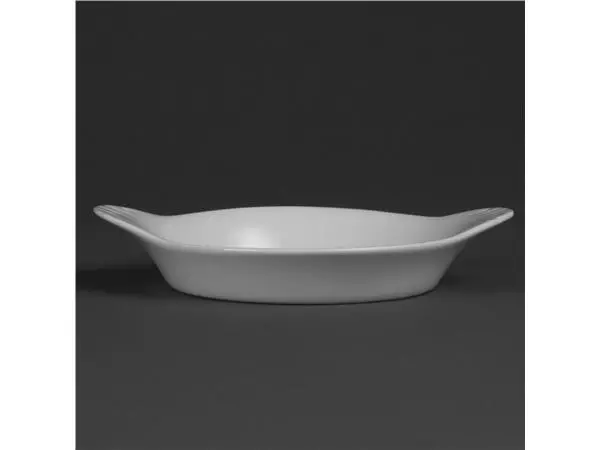 Een Olympia Whiteware ronde gratineerschalen met handvatten 19,2cm (6 stuks) koop je bij ShopXPress