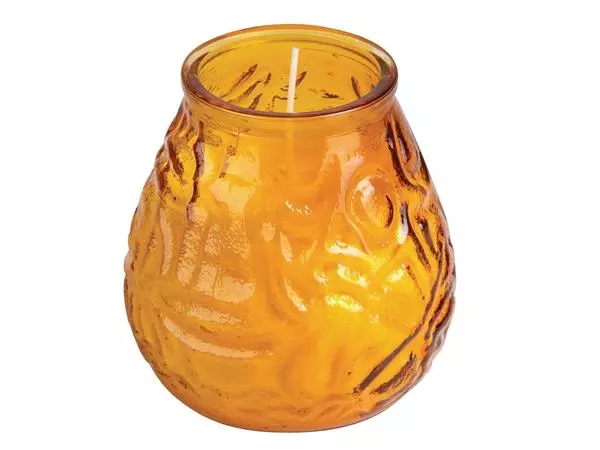 Een Bolsius Lowboy kaarsen amber (12 stuks) koop je bij ShopXPress