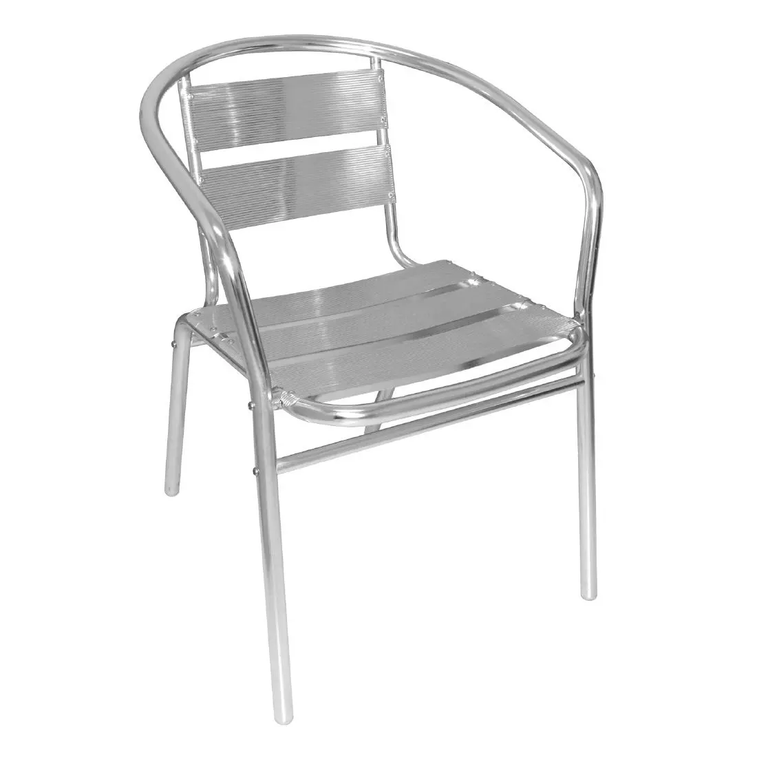 Een Bolero stapelbare aluminium stoelen (4 stuks) koop je bij ShopXPress