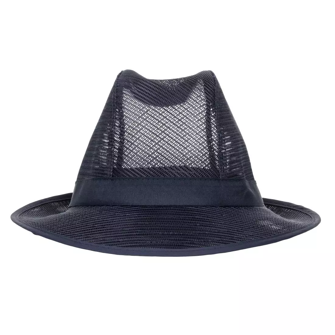 Een Trilby hoed met haarnetje blauw M koop je bij ShopXPress