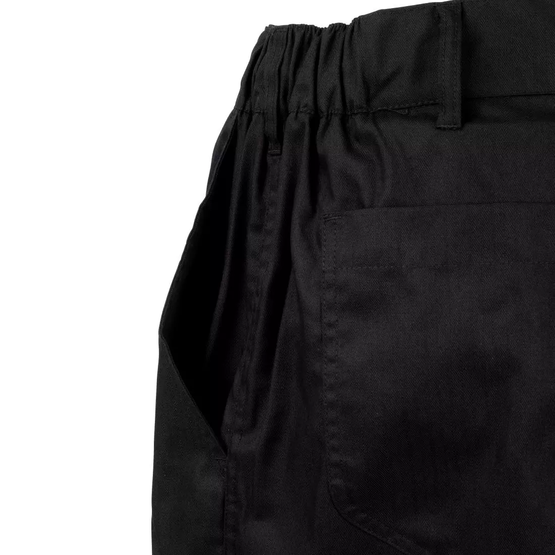 Een Chef Works Executive unisex koksbroek visgraat zwart XL koop je bij ShopXPress