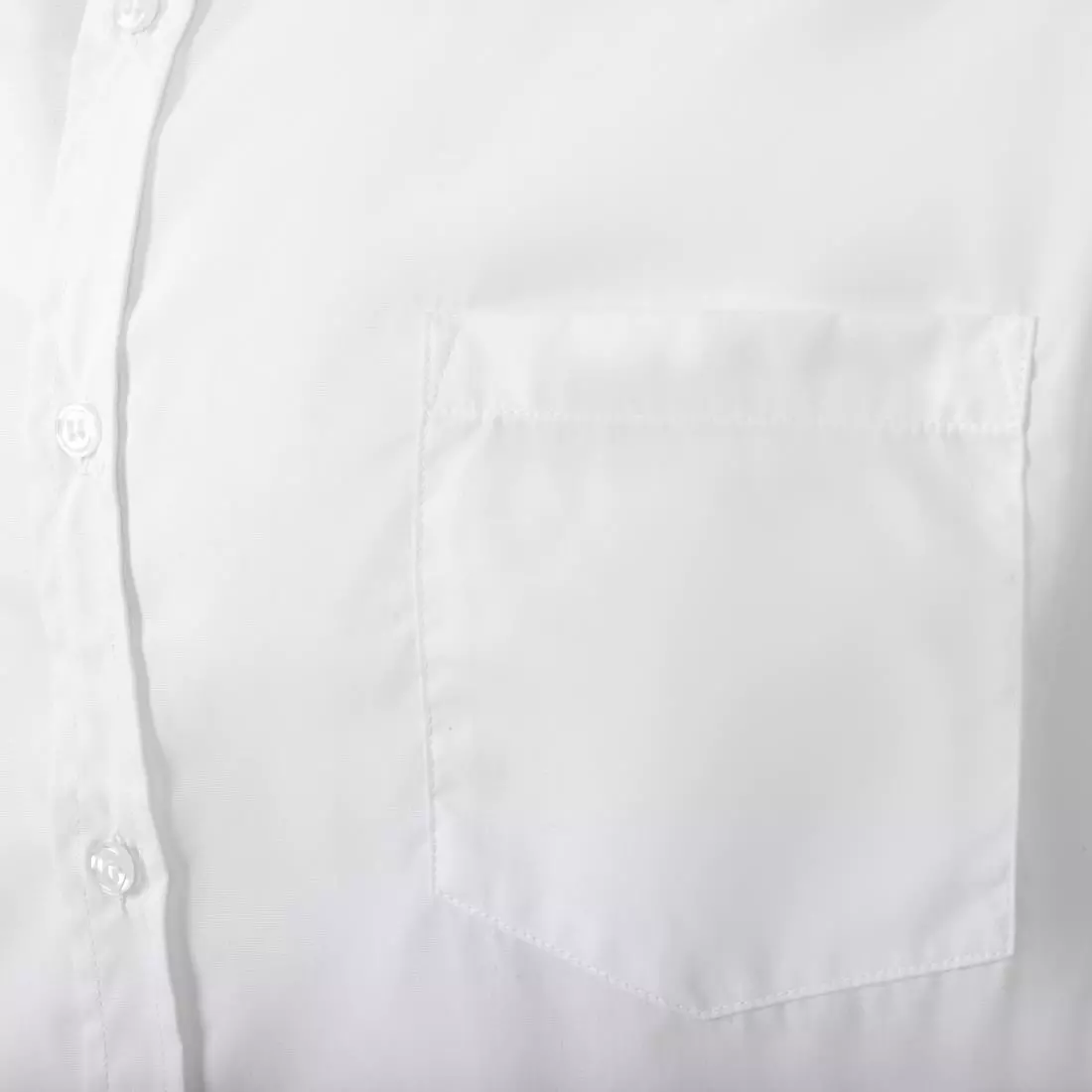 Een Uniform Works unisex overhemd lange mouw wit M koop je bij ShopXPress