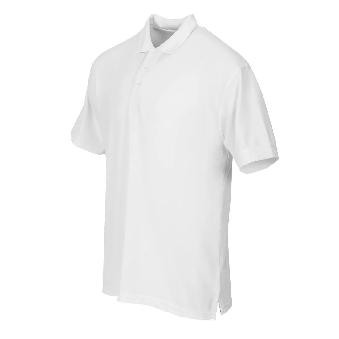 Een Unisex poloshirt wit XL koop je bij ShopXPress