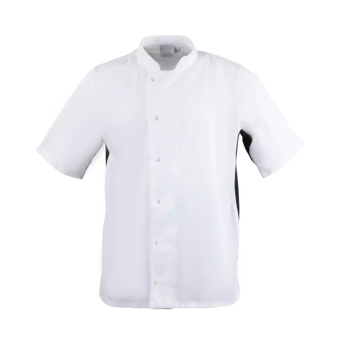 Een Whites Nevada koksbuis wit met zwart contrast XXL koop je bij ShopXPress