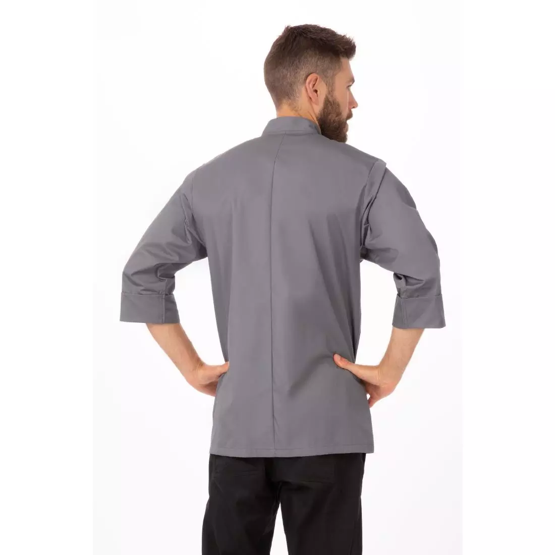 Een Chef Works unisex koksbuis grijs XXL koop je bij ShopXPress